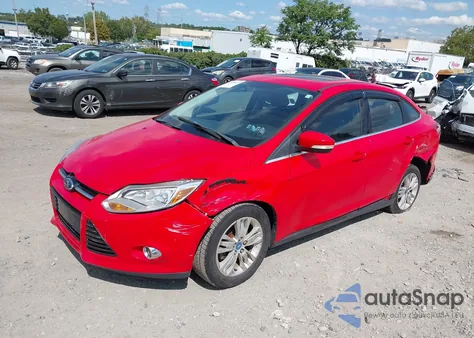 2012 Ford Focus Sel из США, поврежденный, VIN 1FAHP3H23CL183988